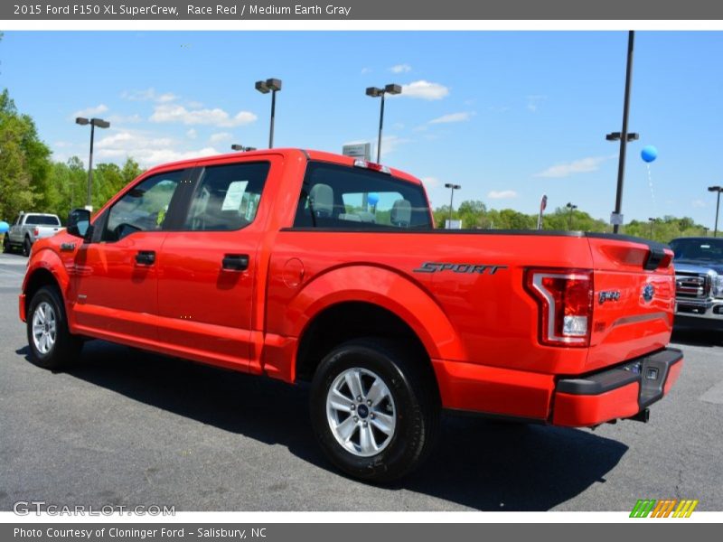  2015 F150 XL SuperCrew Race Red