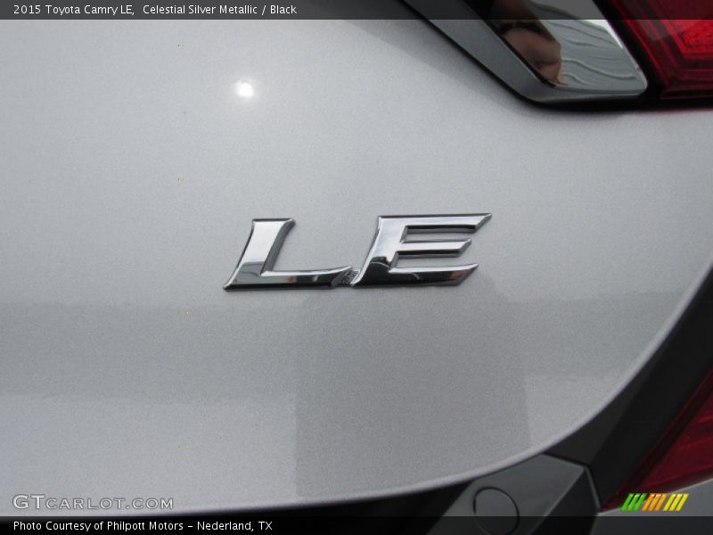 Celestial Silver Metallic / Black 2015 Toyota Camry LE