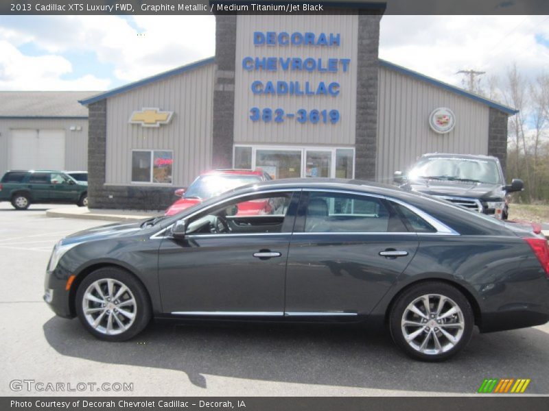 Graphite Metallic / Medium Titanium/Jet Black 2013 Cadillac XTS Luxury FWD