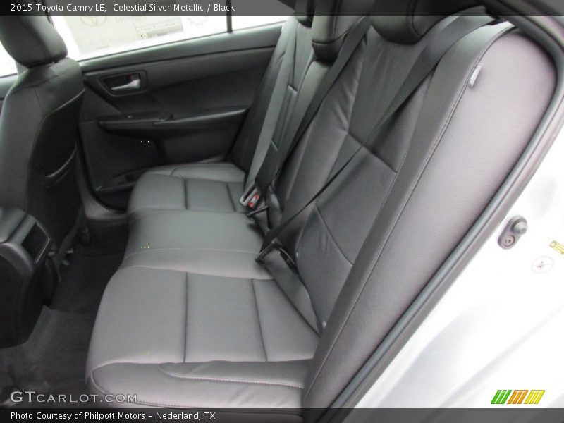 Celestial Silver Metallic / Black 2015 Toyota Camry LE