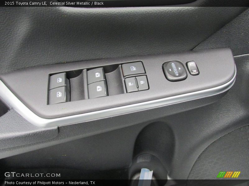 Celestial Silver Metallic / Black 2015 Toyota Camry LE
