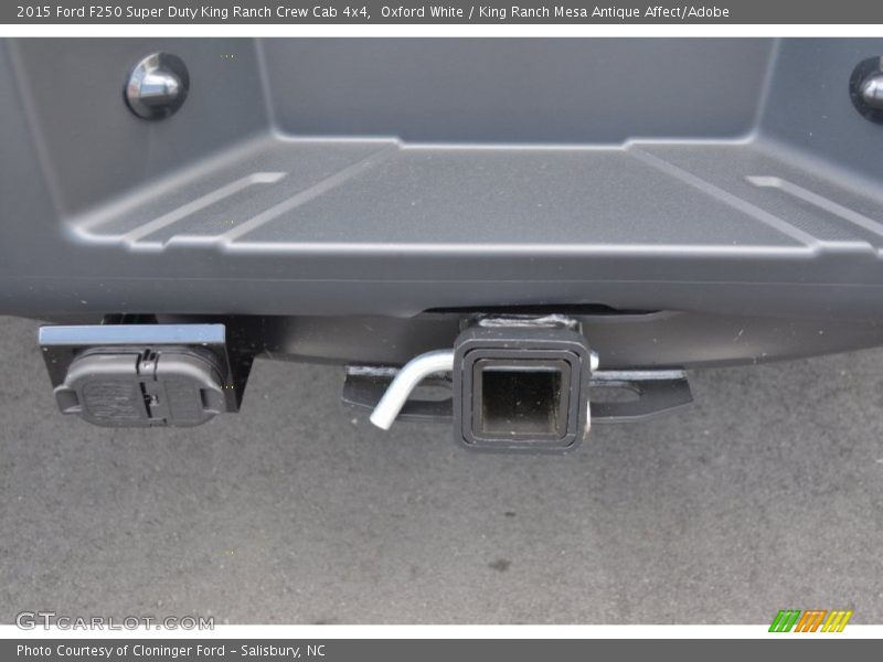 Oxford White / King Ranch Mesa Antique Affect/Adobe 2015 Ford F250 Super Duty King Ranch Crew Cab 4x4