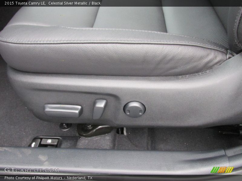 Celestial Silver Metallic / Black 2015 Toyota Camry LE