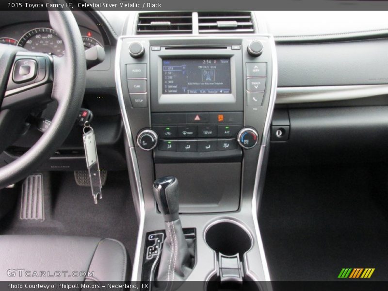 Celestial Silver Metallic / Black 2015 Toyota Camry LE