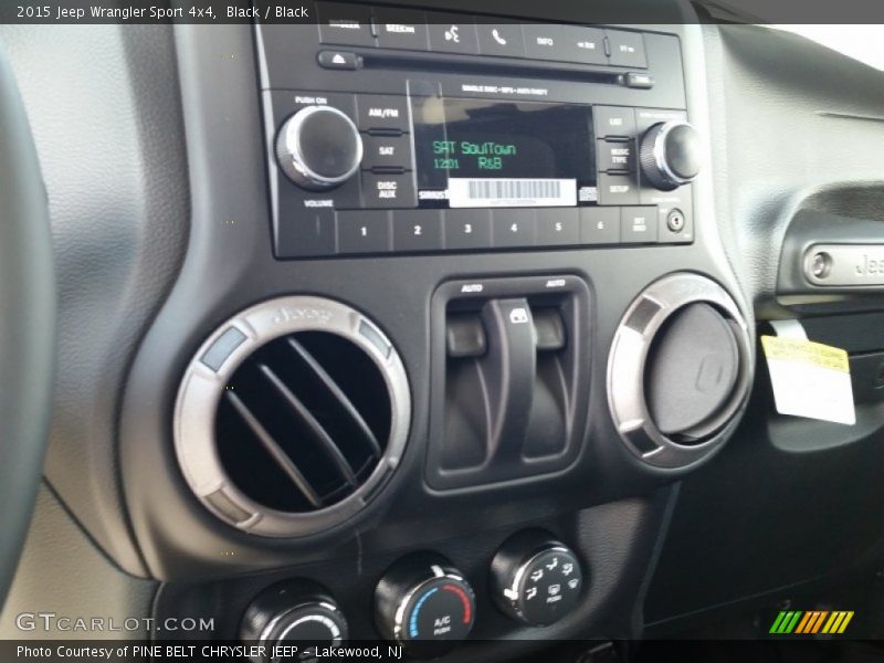 Black / Black 2015 Jeep Wrangler Sport 4x4