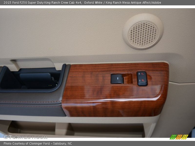 Oxford White / King Ranch Mesa Antique Affect/Adobe 2015 Ford F250 Super Duty King Ranch Crew Cab 4x4