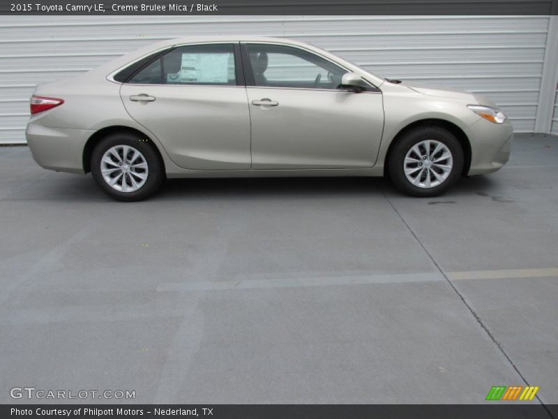  2015 Camry LE Creme Brulee Mica
