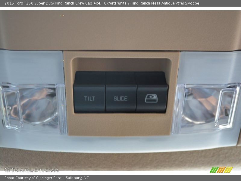 Oxford White / King Ranch Mesa Antique Affect/Adobe 2015 Ford F250 Super Duty King Ranch Crew Cab 4x4