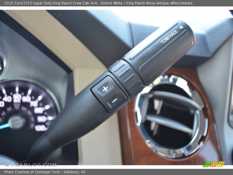 Oxford White / King Ranch Mesa Antique Affect/Adobe 2015 Ford F250 Super Duty King Ranch Crew Cab 4x4