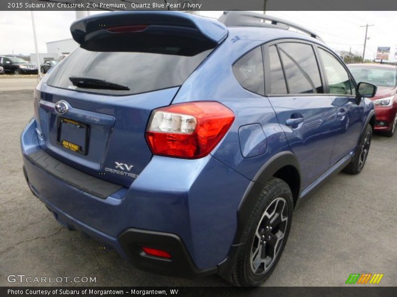 Quartz Blue Pearl / Ivory 2015 Subaru XV Crosstrek 2.0i Premium