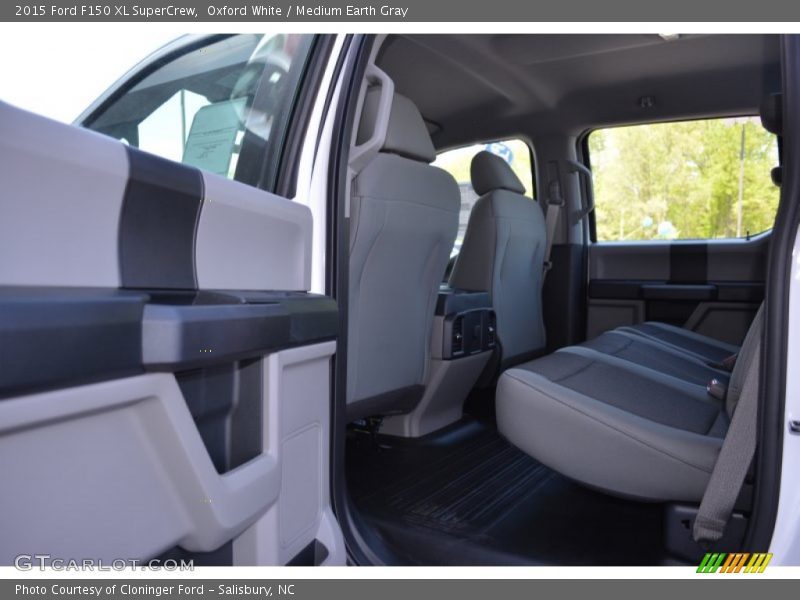 Rear Seat of 2015 F150 XL SuperCrew