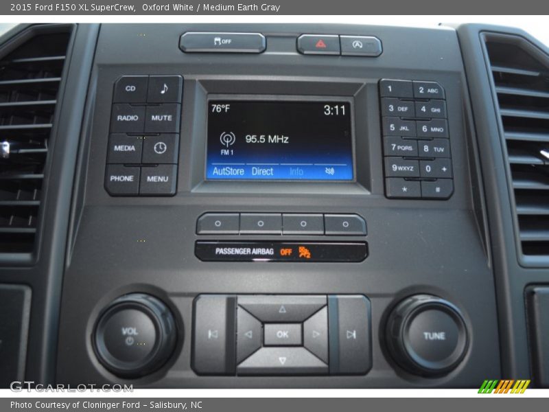 Controls of 2015 F150 XL SuperCrew