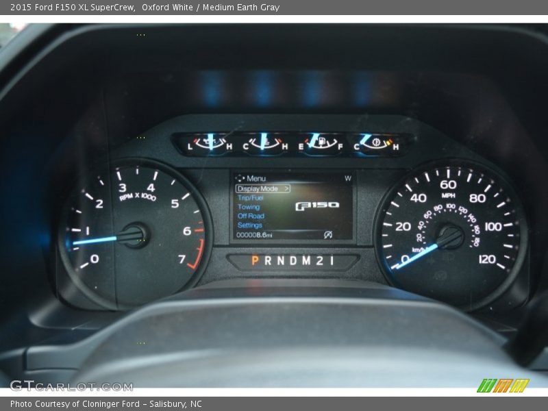  2015 F150 XL SuperCrew XL SuperCrew Gauges