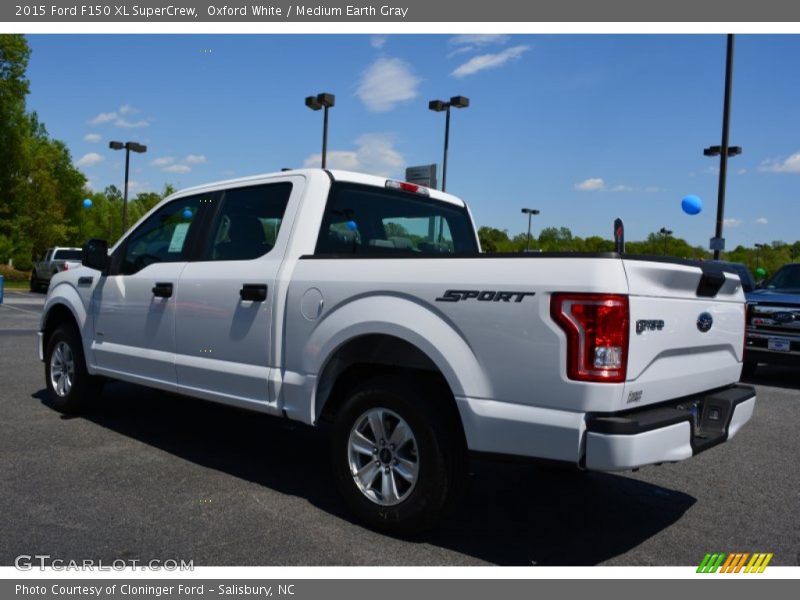 2015 F150 XL SuperCrew Oxford White
