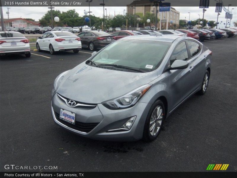 Shale Gray / Gray 2016 Hyundai Elantra SE