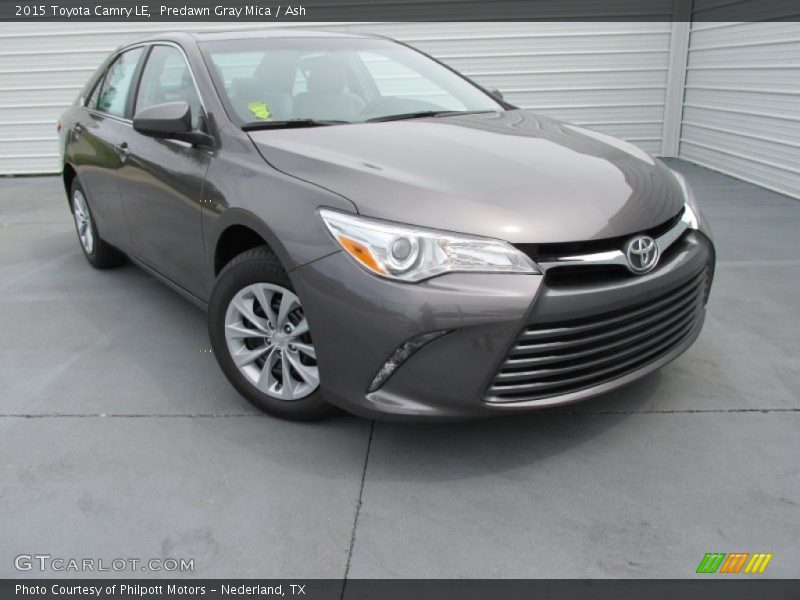 Predawn Gray Mica / Ash 2015 Toyota Camry LE