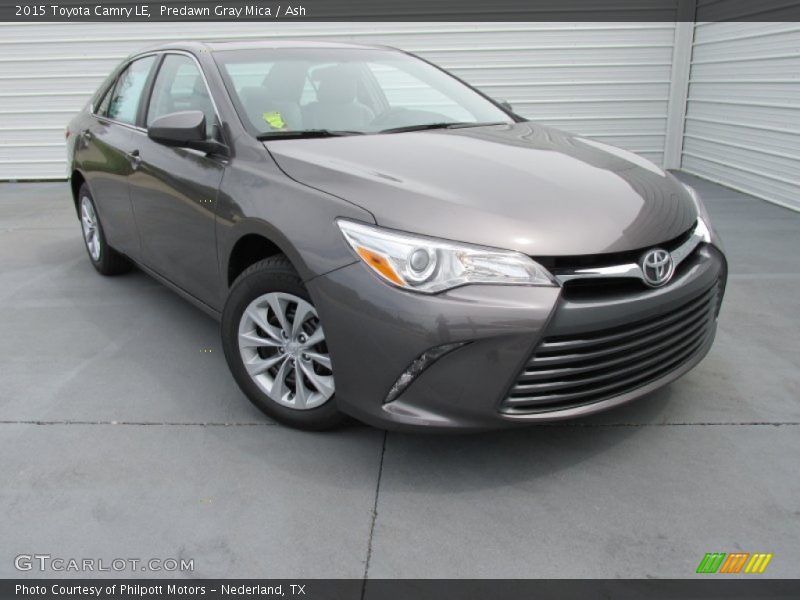Predawn Gray Mica / Ash 2015 Toyota Camry LE