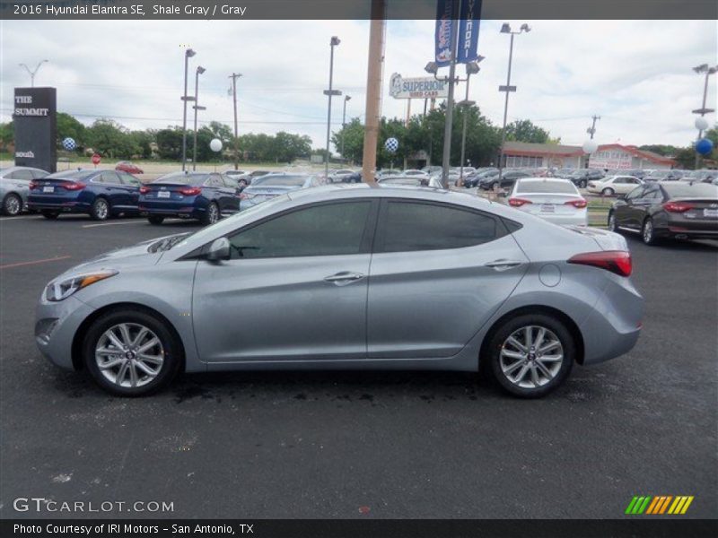 Shale Gray / Gray 2016 Hyundai Elantra SE