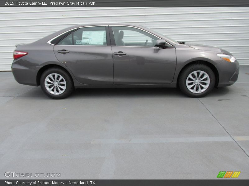 Predawn Gray Mica / Ash 2015 Toyota Camry LE