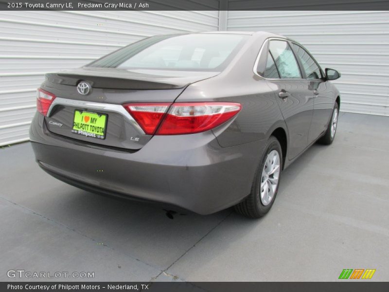 Predawn Gray Mica / Ash 2015 Toyota Camry LE