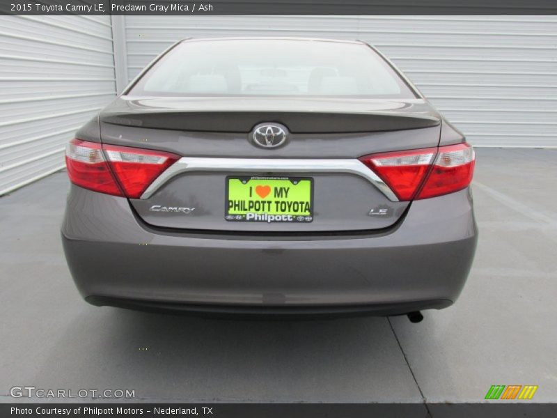 Predawn Gray Mica / Ash 2015 Toyota Camry LE