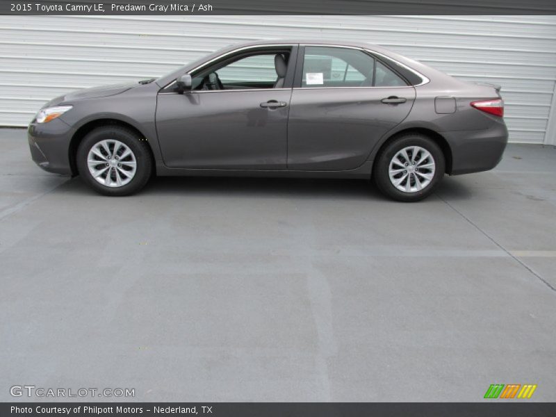 Predawn Gray Mica / Ash 2015 Toyota Camry LE