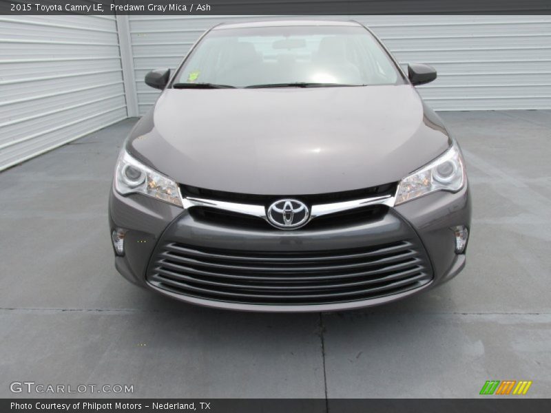 Predawn Gray Mica / Ash 2015 Toyota Camry LE