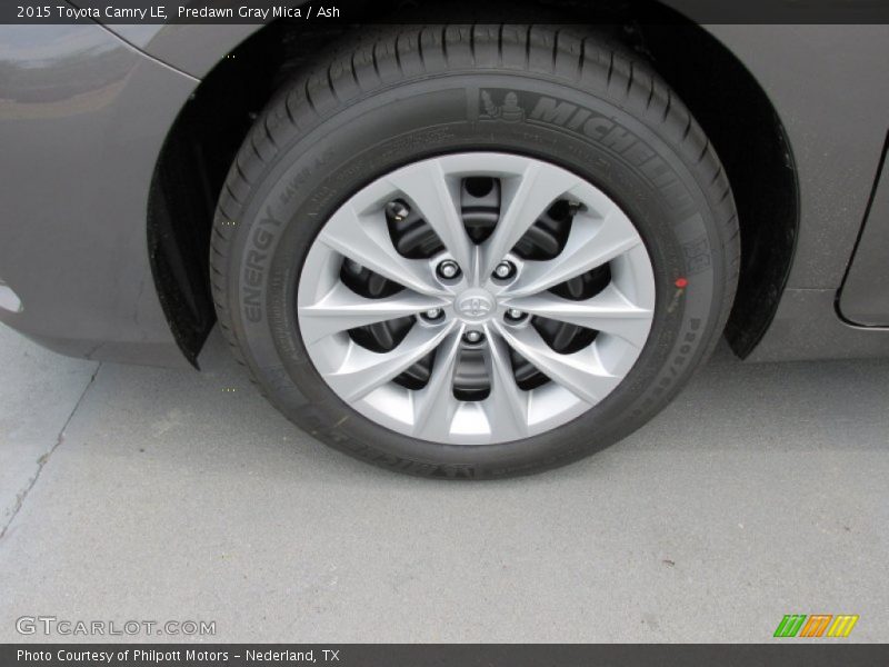 Predawn Gray Mica / Ash 2015 Toyota Camry LE