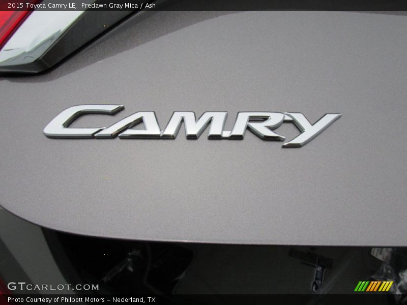 Predawn Gray Mica / Ash 2015 Toyota Camry LE