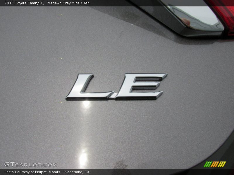 Predawn Gray Mica / Ash 2015 Toyota Camry LE