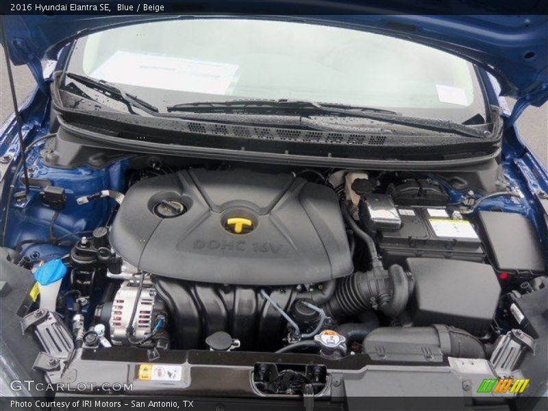 Blue / Beige 2016 Hyundai Elantra SE