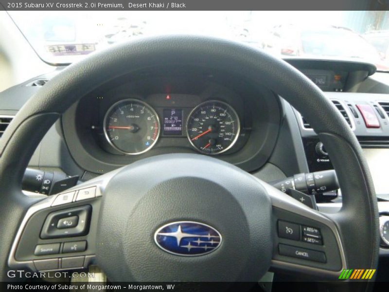 Desert Khaki / Black 2015 Subaru XV Crosstrek 2.0i Premium