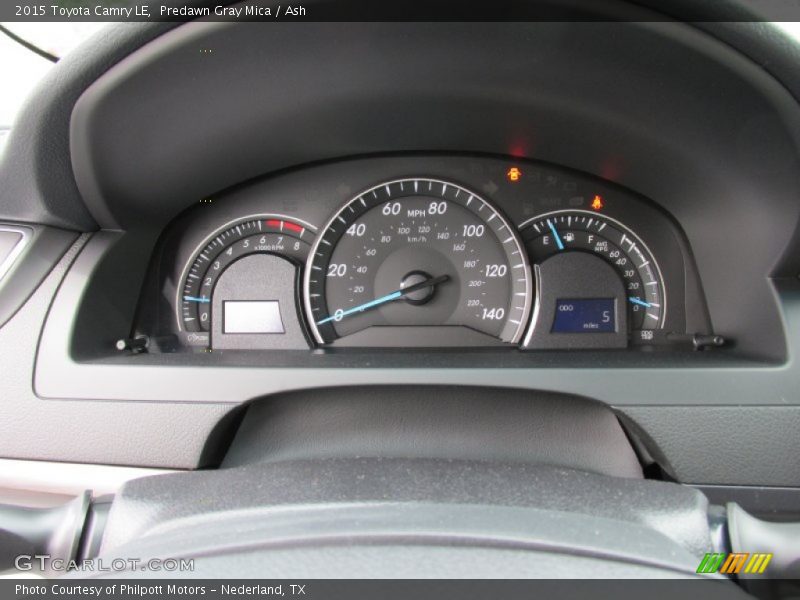 Predawn Gray Mica / Ash 2015 Toyota Camry LE