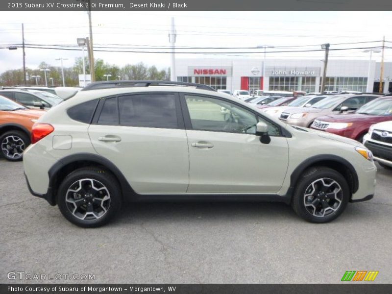 Desert Khaki / Black 2015 Subaru XV Crosstrek 2.0i Premium