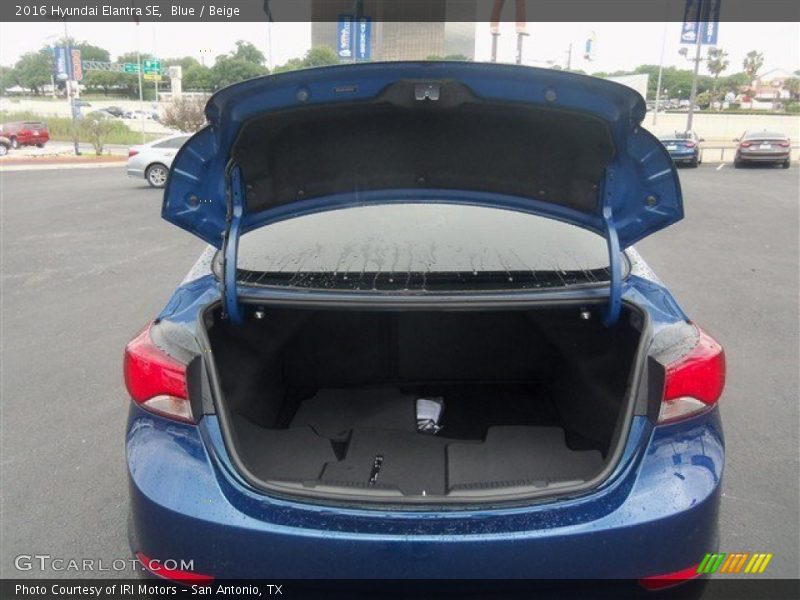 Blue / Beige 2016 Hyundai Elantra SE