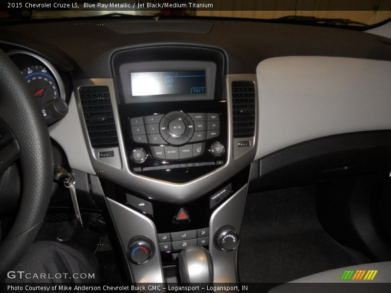 Blue Ray Metallic / Jet Black/Medium Titanium 2015 Chevrolet Cruze LS