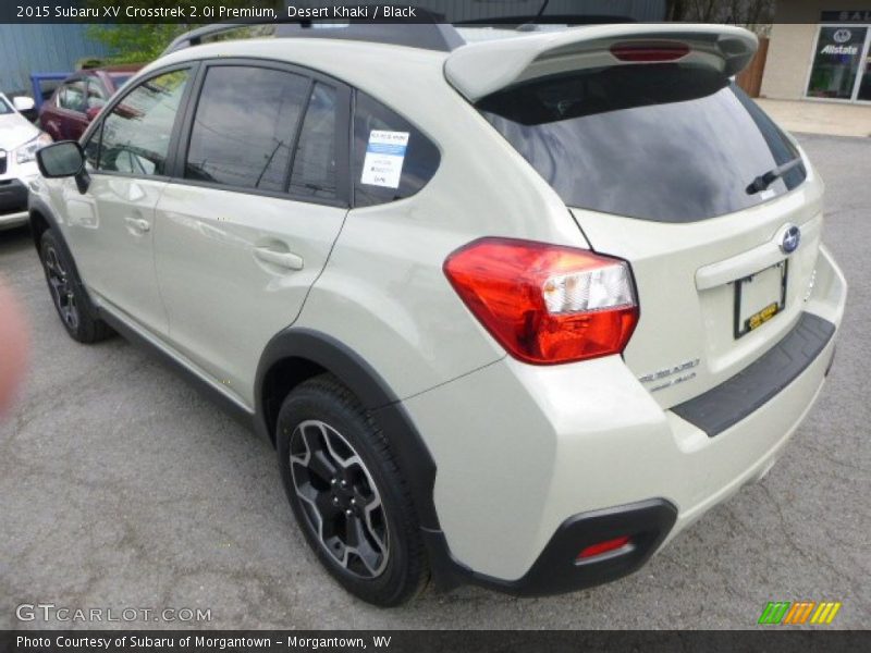 Desert Khaki / Black 2015 Subaru XV Crosstrek 2.0i Premium