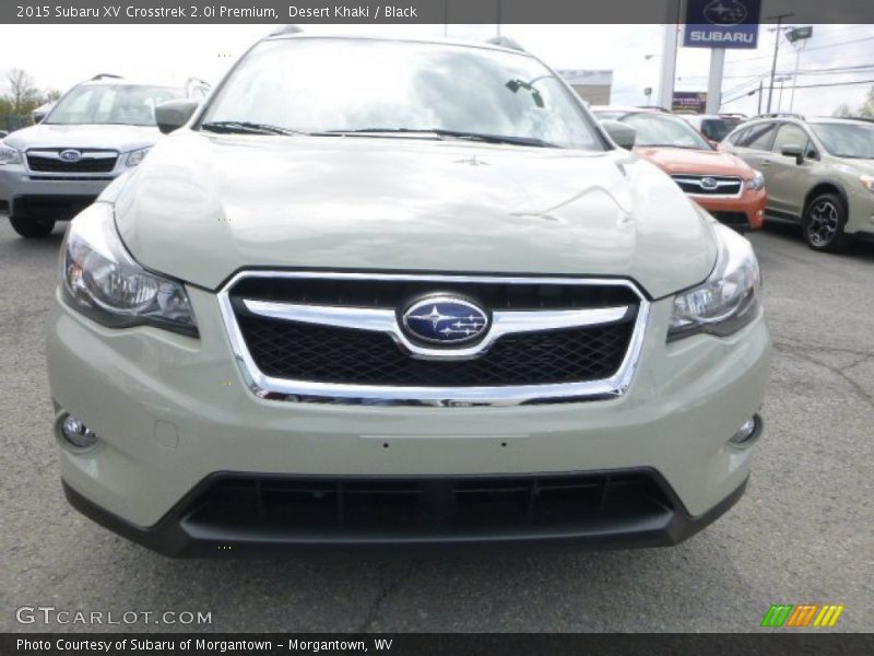 Desert Khaki / Black 2015 Subaru XV Crosstrek 2.0i Premium