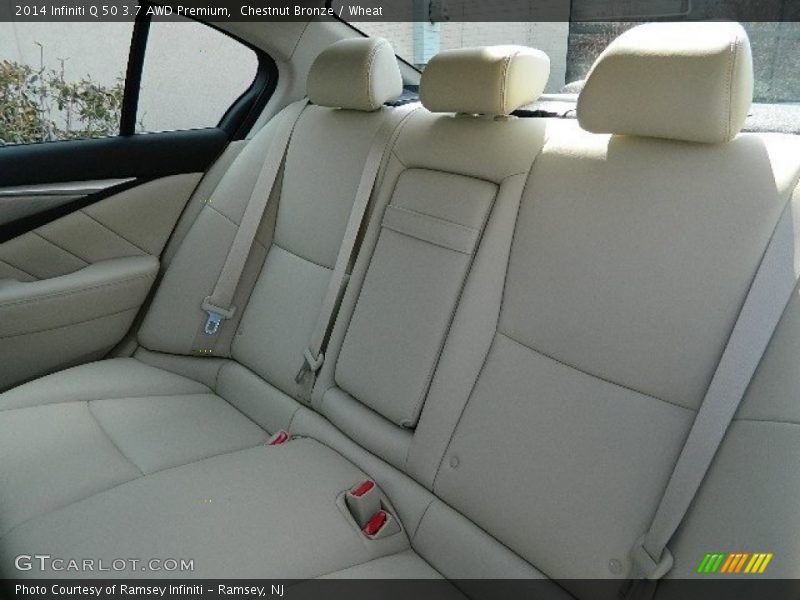 Chestnut Bronze / Wheat 2014 Infiniti Q 50 3.7 AWD Premium
