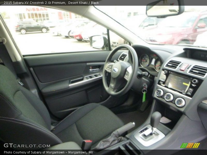 Desert Khaki / Black 2015 Subaru XV Crosstrek 2.0i Premium