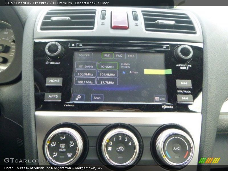 Desert Khaki / Black 2015 Subaru XV Crosstrek 2.0i Premium