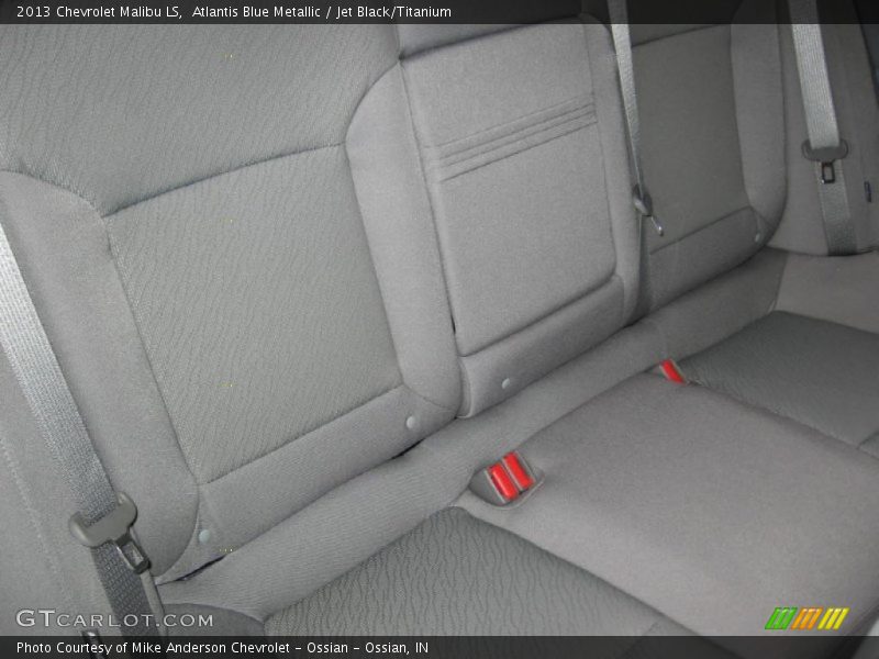 Atlantis Blue Metallic / Jet Black/Titanium 2013 Chevrolet Malibu LS