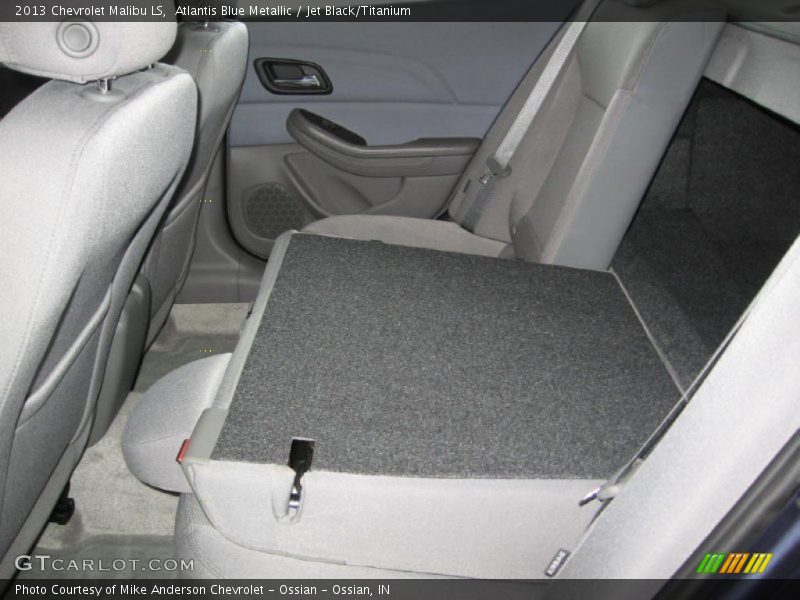 Atlantis Blue Metallic / Jet Black/Titanium 2013 Chevrolet Malibu LS