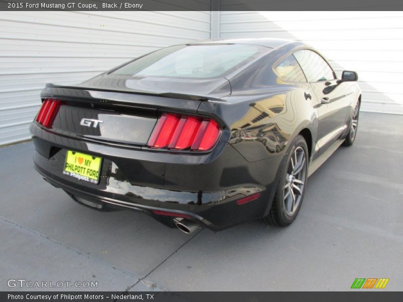 Black / Ebony 2015 Ford Mustang GT Coupe