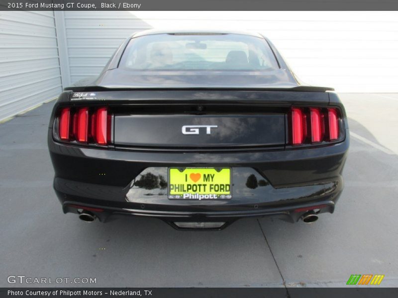 Black / Ebony 2015 Ford Mustang GT Coupe
