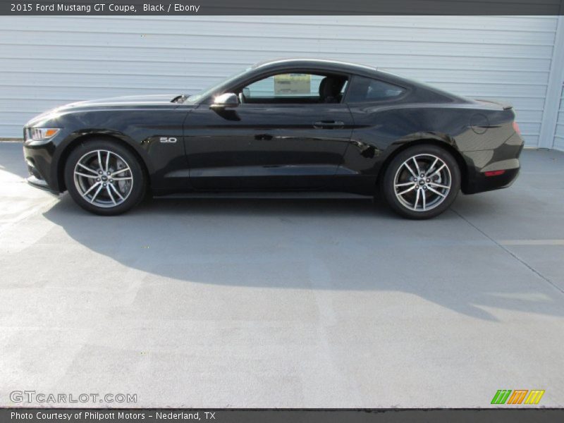 Black / Ebony 2015 Ford Mustang GT Coupe