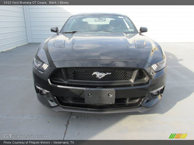 Black / Ebony 2015 Ford Mustang GT Coupe