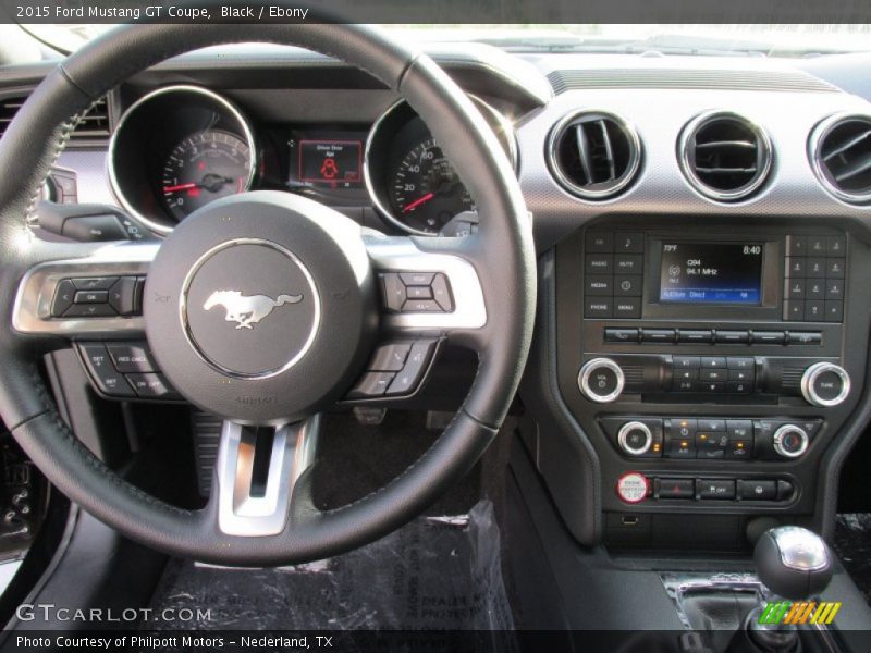 Black / Ebony 2015 Ford Mustang GT Coupe