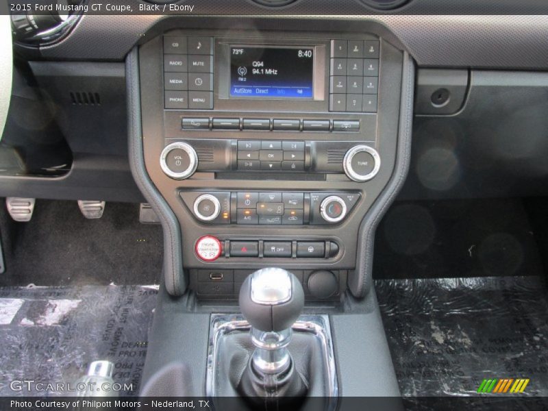 Black / Ebony 2015 Ford Mustang GT Coupe