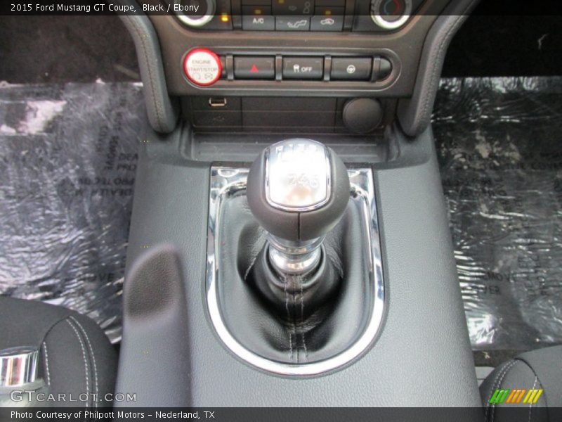 Black / Ebony 2015 Ford Mustang GT Coupe